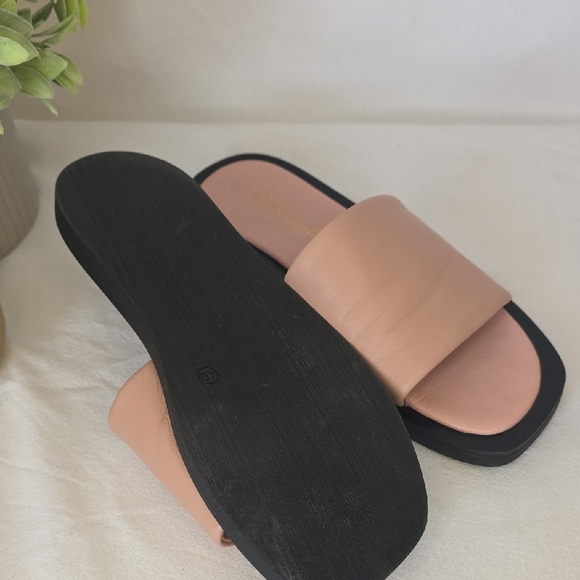 Free People Blush Slide Sandals - Picture 3 of 4